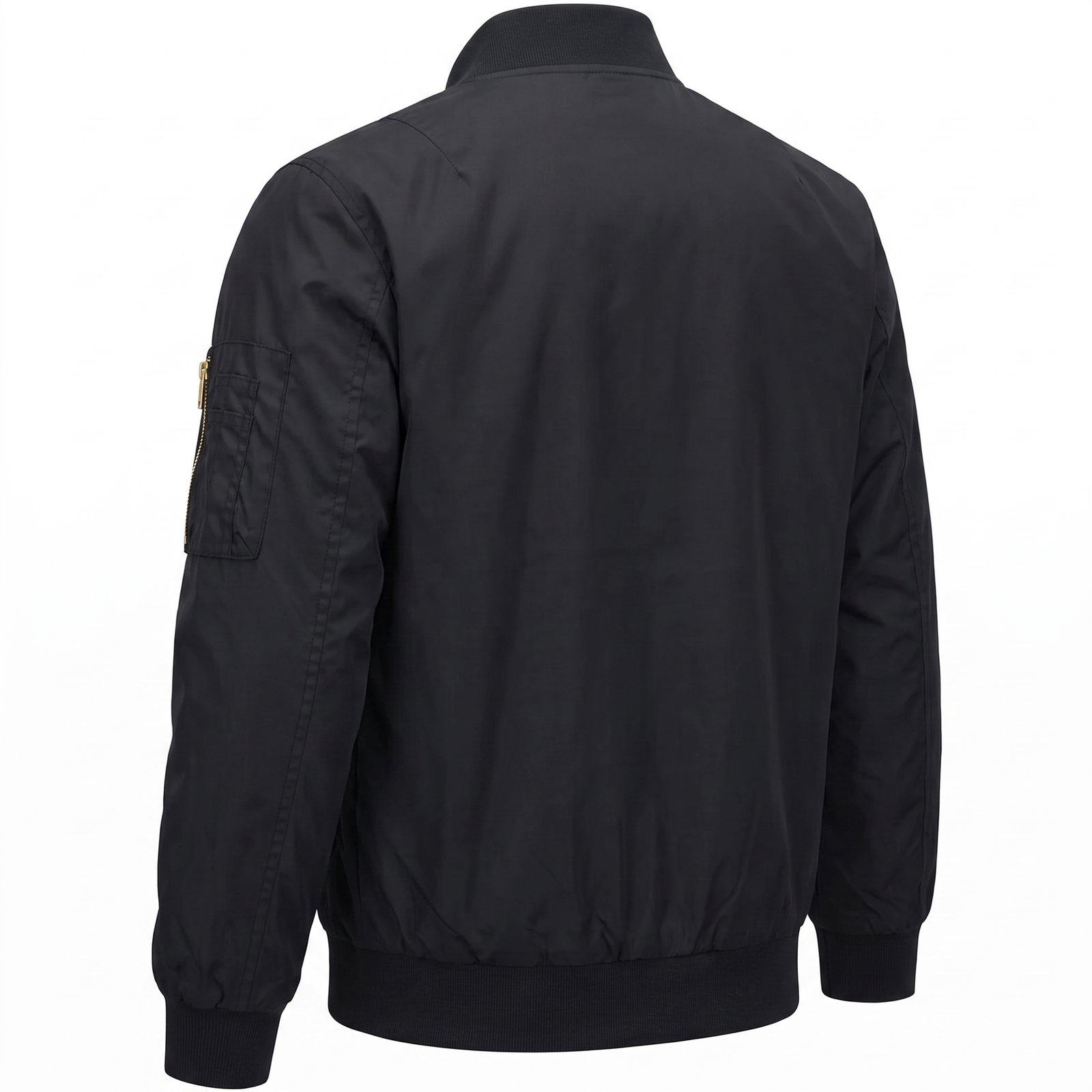 Zavelo Men's Winter Padded Bomber Jacket - Image 2